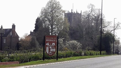 Walking into Bedale: by Mrs O Spring 2019