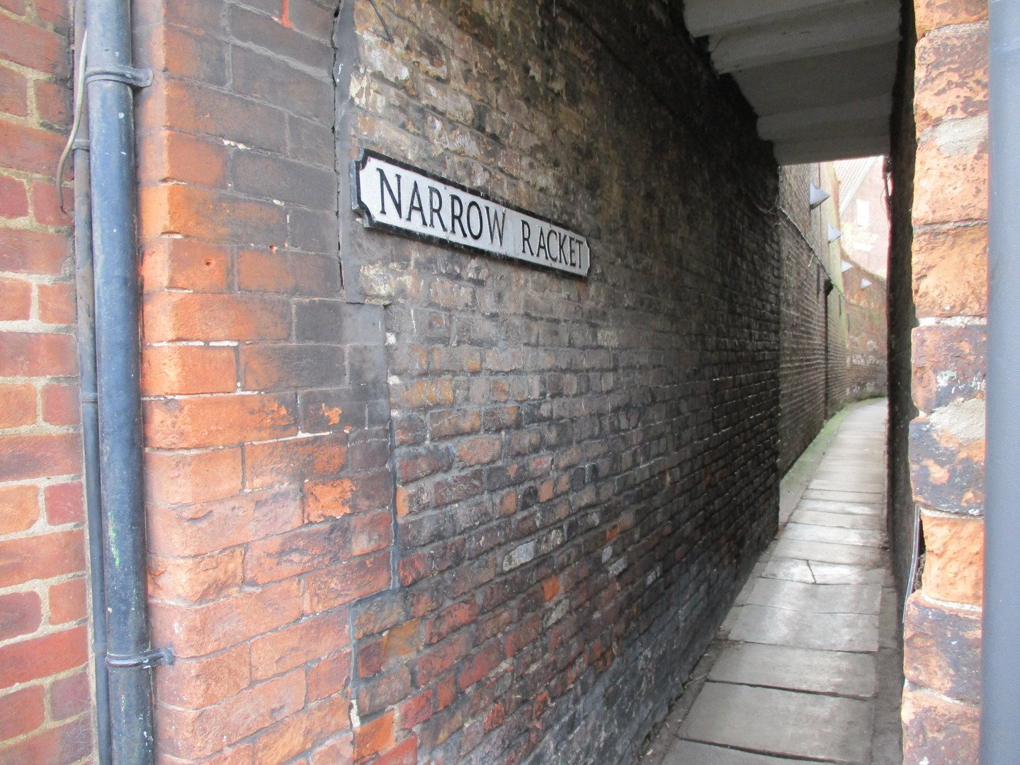 Narrow Racket, Beverley A narrow street called Narrow Racket