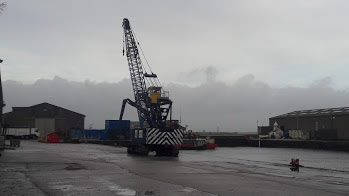 Crane at Glasson Dock